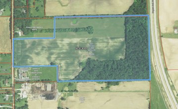 9100 Dog Leg Rd, Dayton, OH - aerial  map view