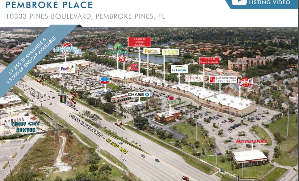 10101-10501 Pines Blvd, Pembroke Pines, FL 33026 - Pembroke Place | LoopNet