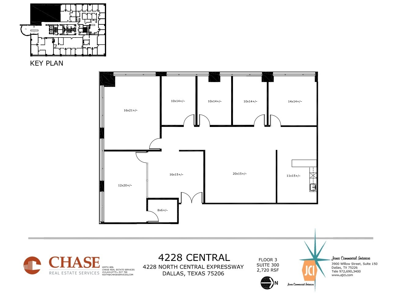 4228 N Central Expy, Dallas, TX for lease Floor Plan- Image 1 of 1
