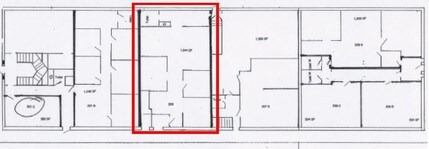 201 209 E Park St, Mundelein, IL for lease Floor Plan- Image 1 of 1