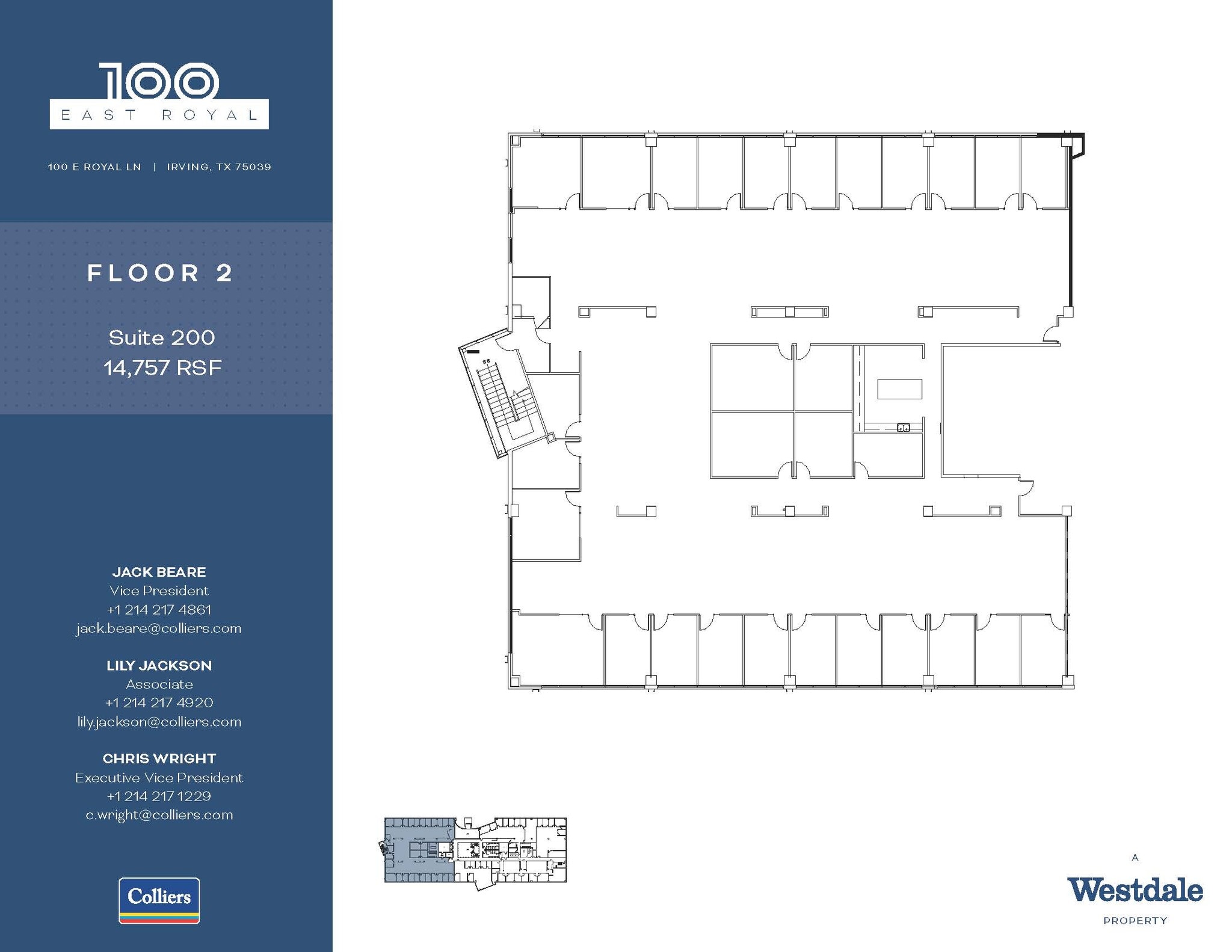 100 E Royal Ln, Irving, TX for lease Floor Plan- Image 1 of 2