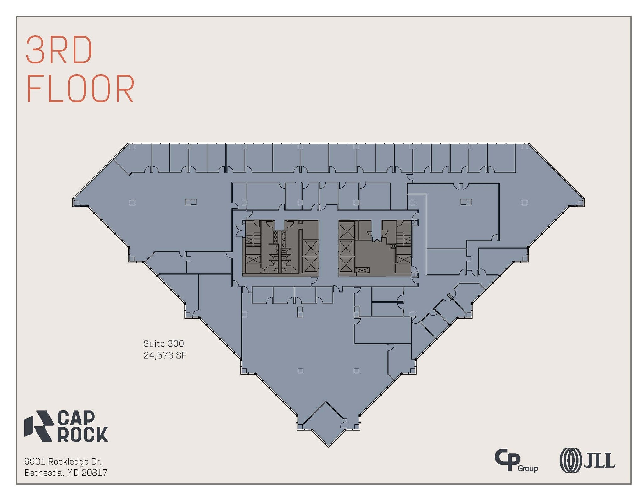 6903 Rockledge Dr, Bethesda, MD for lease Floor Plan- Image 1 of 1