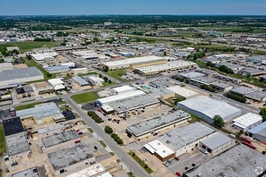 5437-5445 S 99th Ave, Tulsa, OK for lease - Aerial - Image 2 of 6