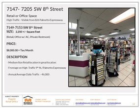 7147 SW 8th St, Miami, FL for lease Building Photo- Image 2 of 4