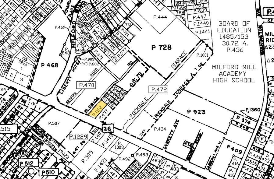 8010 Liberty Rd, Windsor Mill, MD for lease - Plat Map - Image 2 of 2