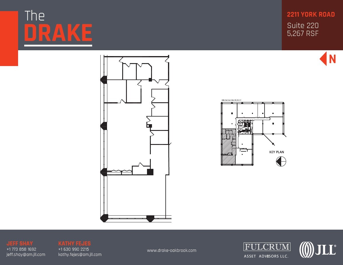 2211-2215 S York Rd, Oak Brook, IL for lease Floor Plan- Image 1 of 1