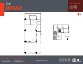 2211-2215 S York Rd, Oak Brook, IL for lease Floor Plan- Image 1 of 1