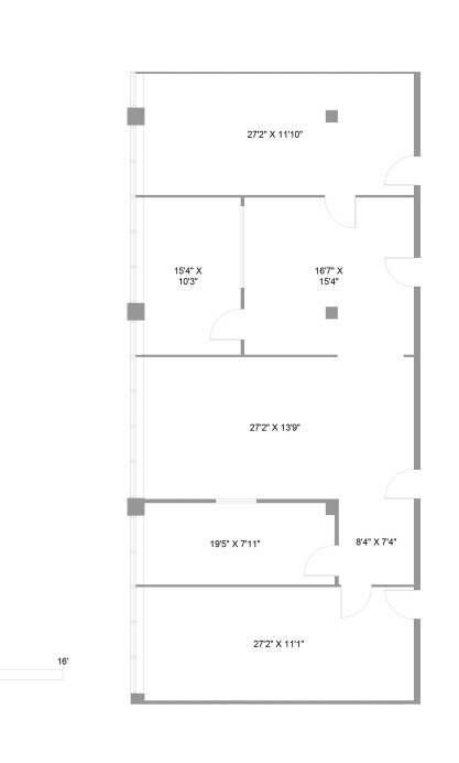 101 Worthington St E, North Bay, ON for lease Floor Plan- Image 1 of 1