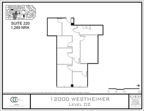 12000 Westheimer Rd, Houston, TX for lease Site Plan- Image 1 of 1