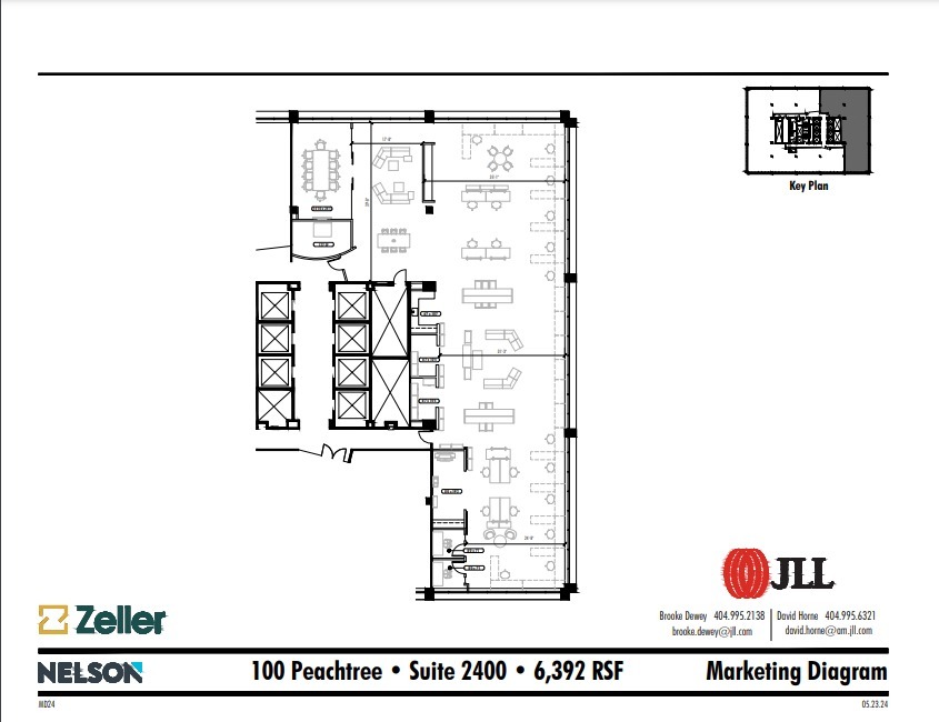 100 Peachtree St NW, Atlanta, GA for lease Floor Plan- Image 1 of 1