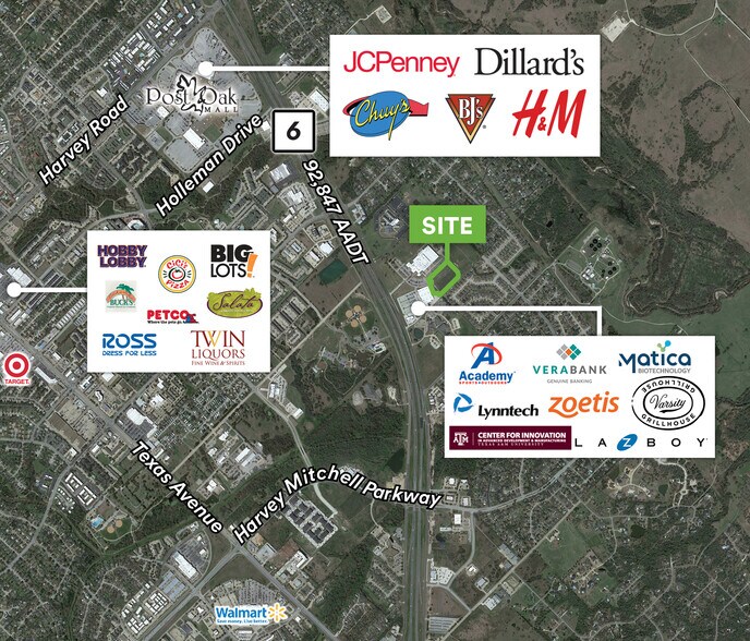 00 Earl Rudder Freeway, College Station, TX for sale - Aerial - Image 2 of 5