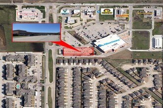 10716-10860 N Beach St, Keller, TX - AERIAL  map view