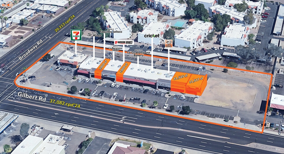 437 S Gilbert Rd, Mesa, AZ for lease - Building Photo - Image 1 of 10