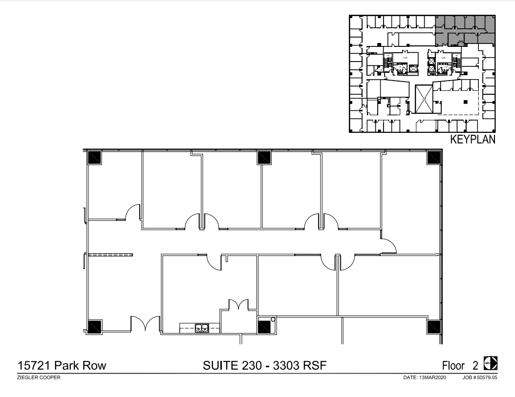 15721 Park Row, Houston, TX for lease Floor Plan- Image 1 of 1