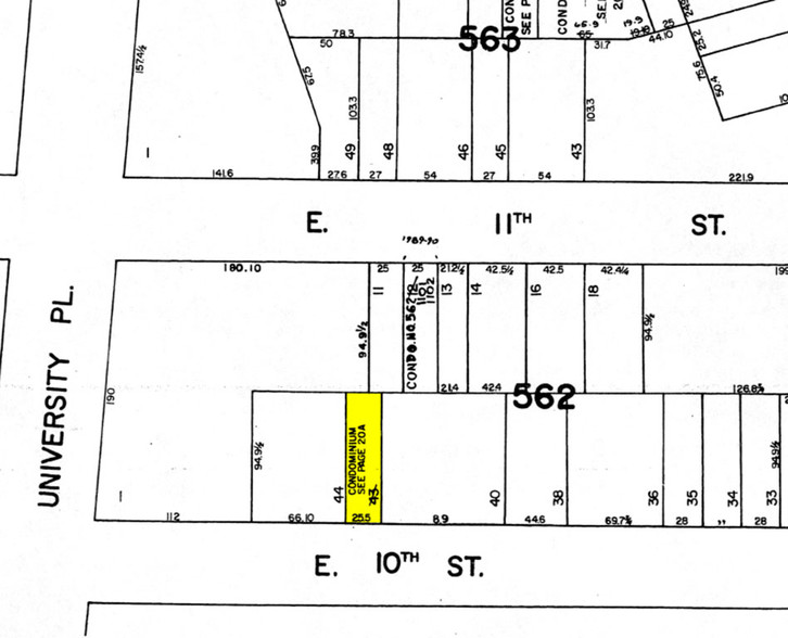 29 E 10th St, New York, NY for lease - Plat Map - Image 2 of 24