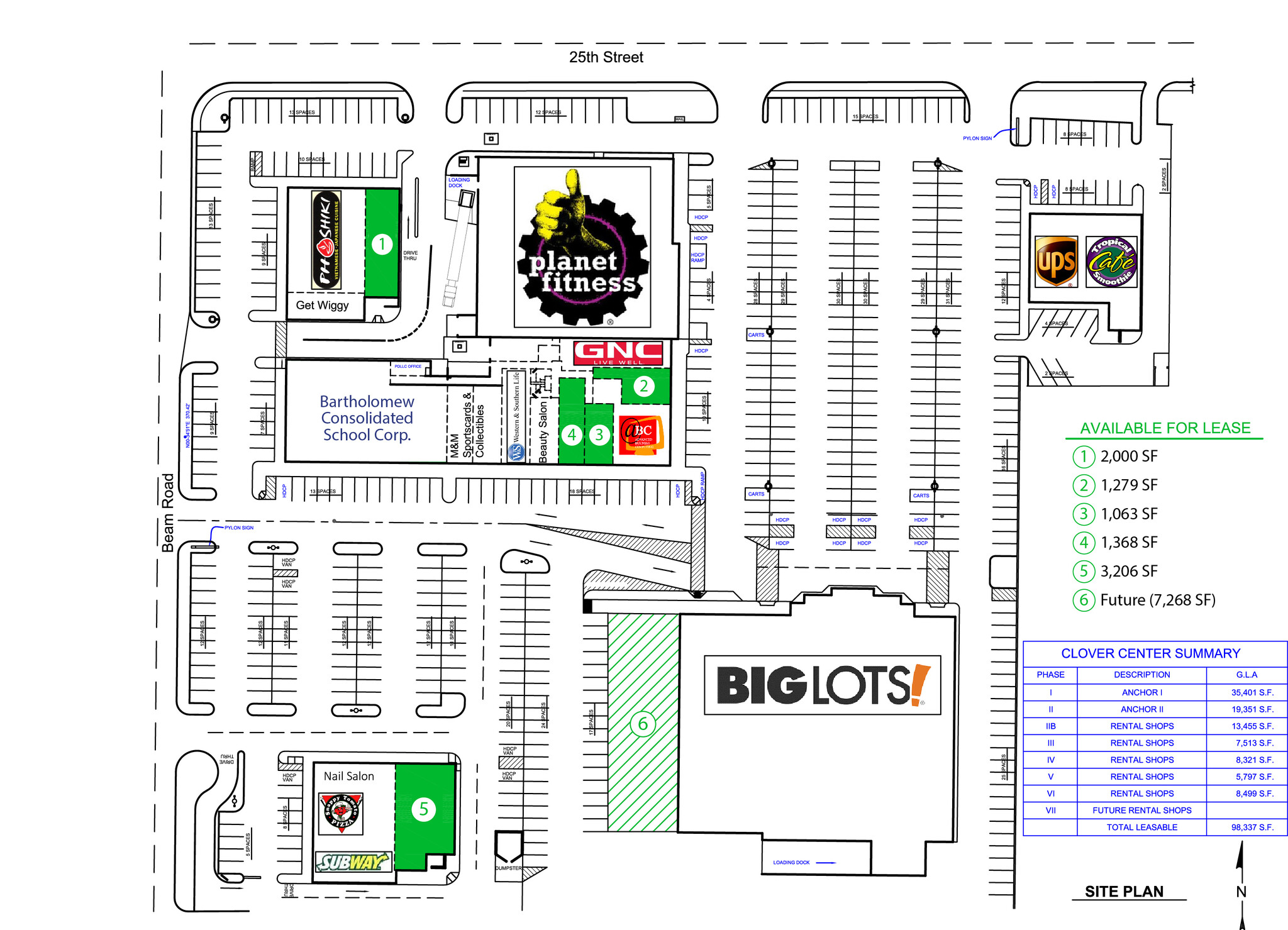 3075 25th St, Columbus, IN for lease Site Plan- Image 1 of 1