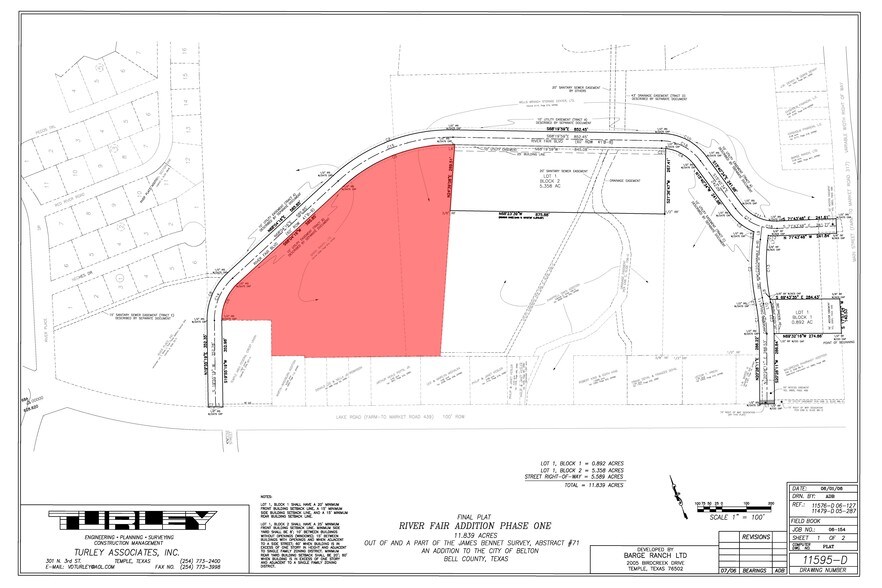 RIVER FAIR Blvd, Belton, TX for sale - Other - Image 1 of 1