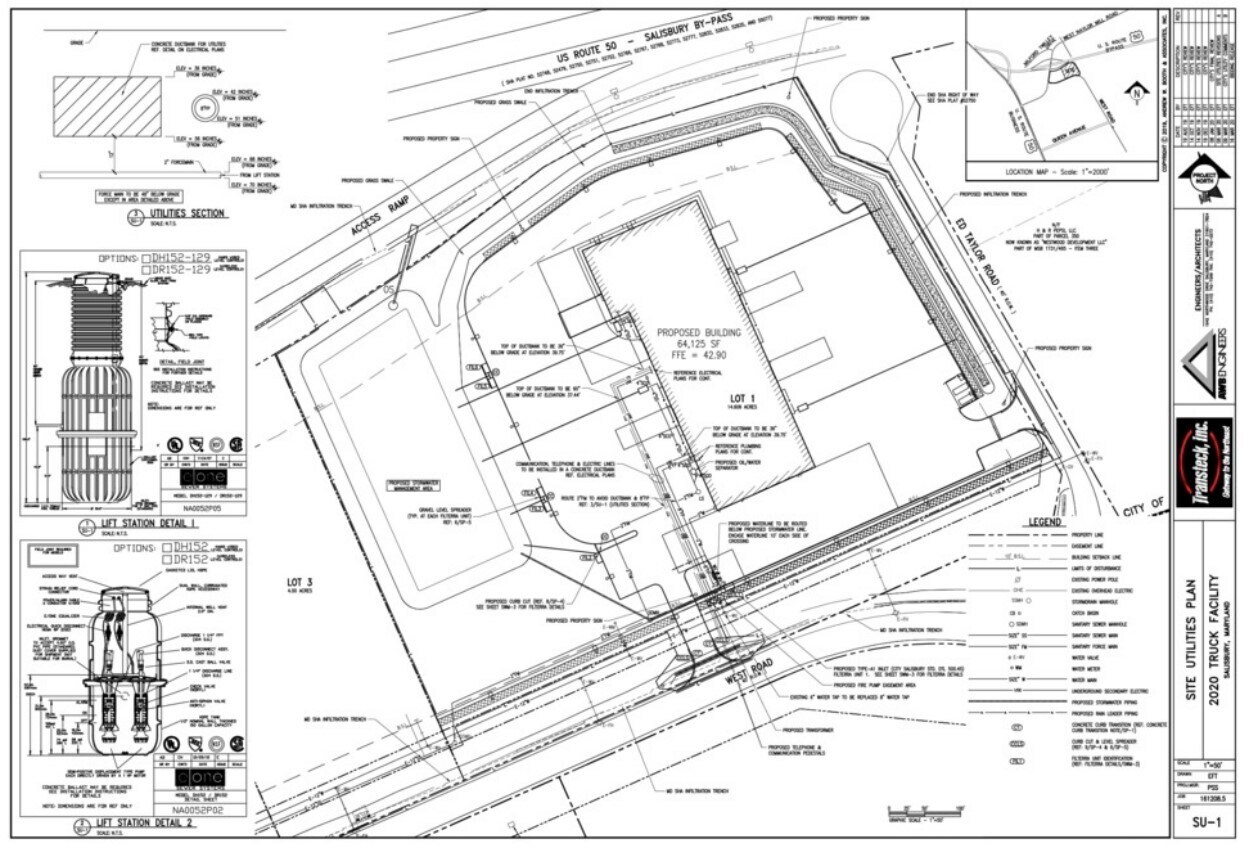 West Rd, Salisbury, MD for sale Site Plan- Image 1 of 1