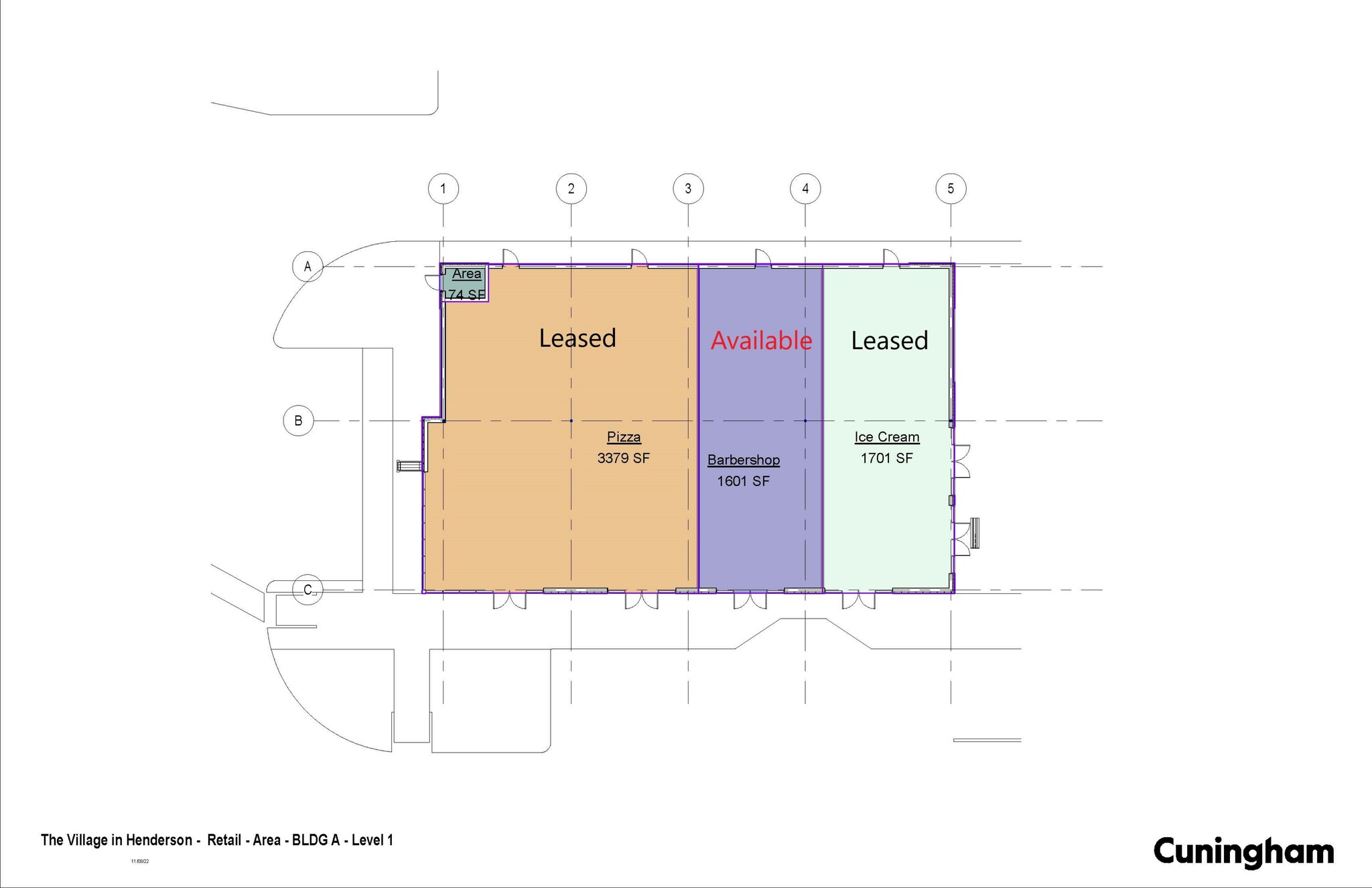 1615 E Cactus Ave, Las Vegas, NV for lease Site Plan- Image 1 of 1