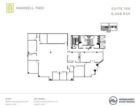 3650 Mansell Rd, Alpharetta, GA for lease Floor Plan- Image 1 of 1