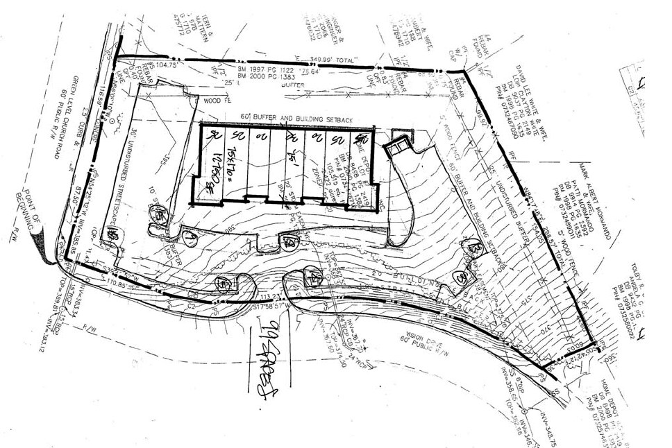 1001 Vision Dr, Apex, NC for sale Plat Map- Image 1 of 1