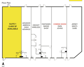 1251-1257 W Main St, Gaylord, MI for lease Floor Plan- Image 1 of 1