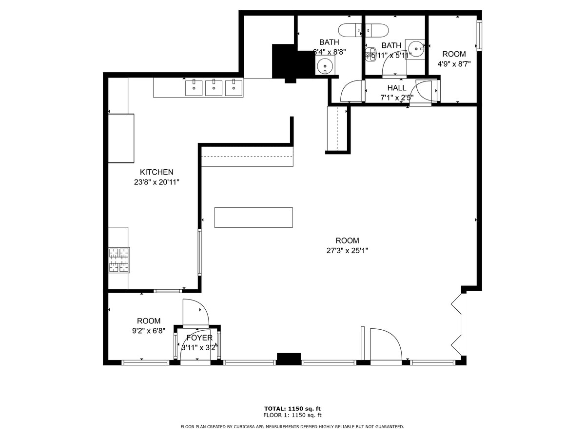 10403 Main St, Fairfax, VA 22030 - Unit 1 -  - Floor Plan - Image 1 of 1