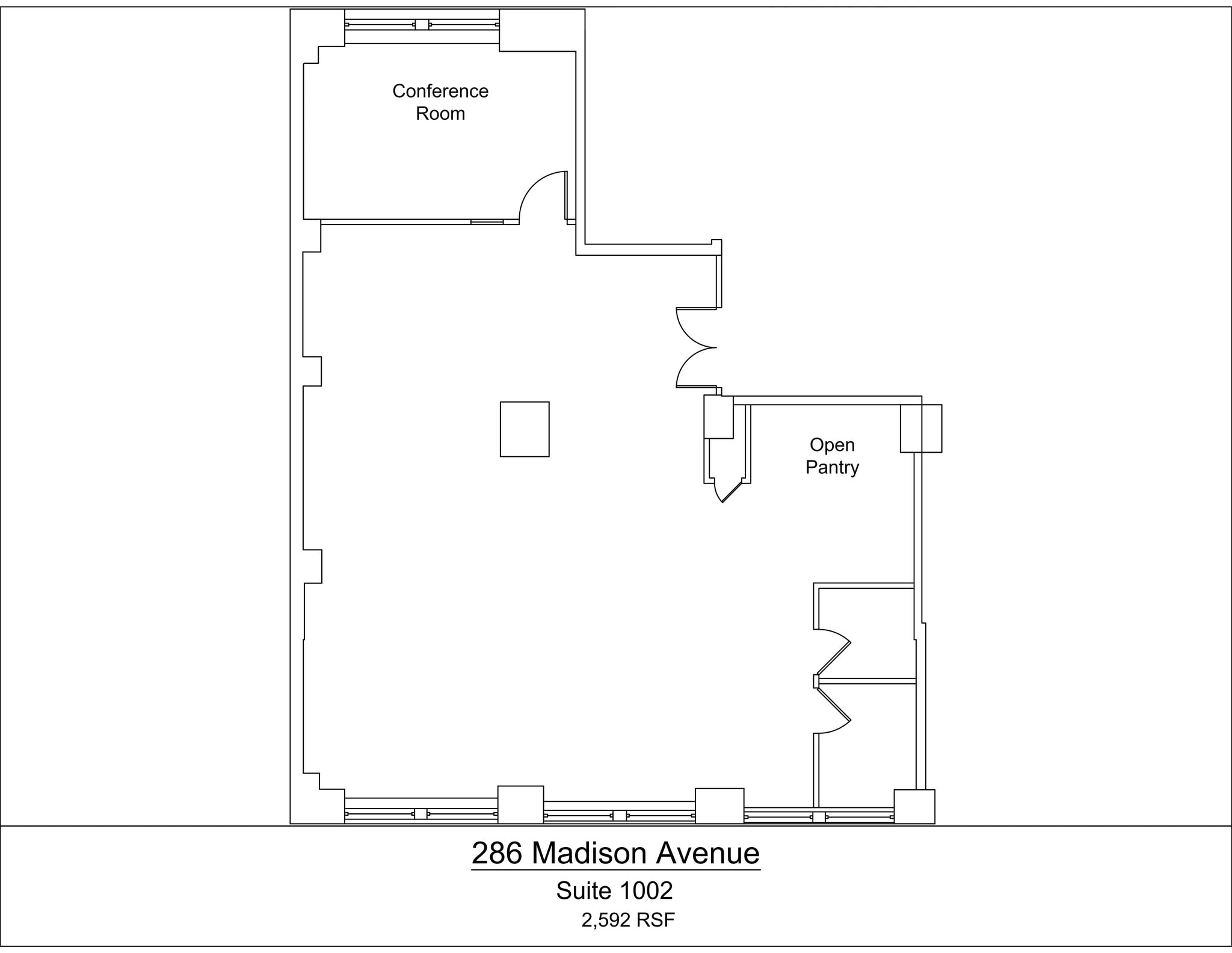 286 Madison Ave, New York, NY for lease Site Plan- Image 1 of 1