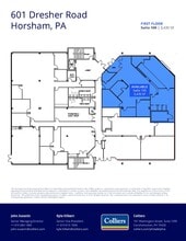 601 Dresher Rd, Horsham Township, PA for lease Floor Plan- Image 1 of 1