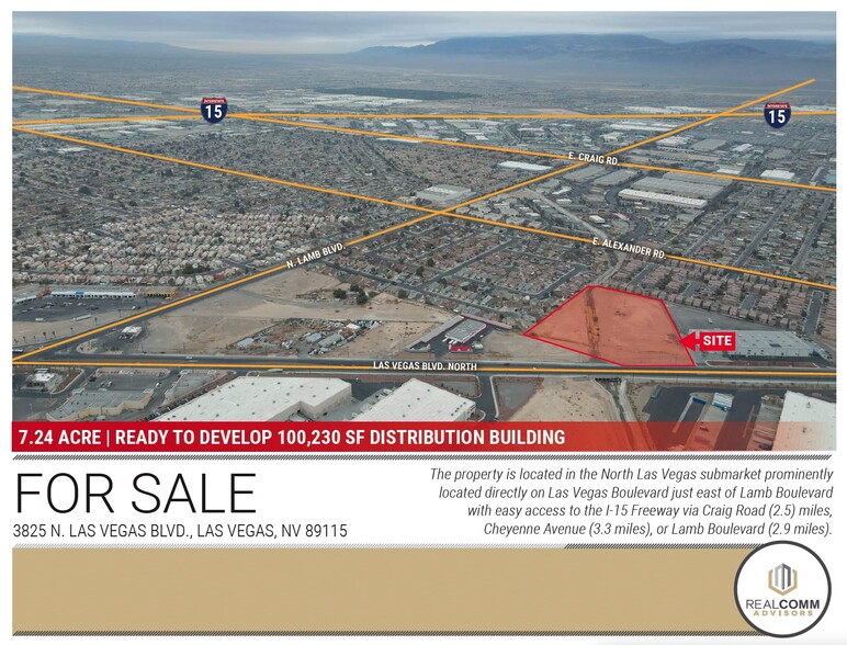 3825 Las Vegas Blvd N, Las Vegas, NV for sale - Building Photo - Image 1 of 12