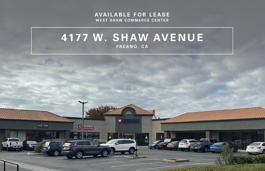 4177 W Shaw Ave, Fresno, CA for lease - Building Photo - Image 1 of 4