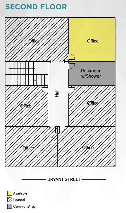 635 Bryant St, Palo Alto, CA for lease Floor Plan- Image 1 of 1