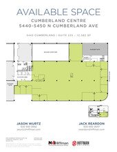 5440 N Cumberland Ave, Chicago, IL for lease Floor Plan- Image 1 of 1