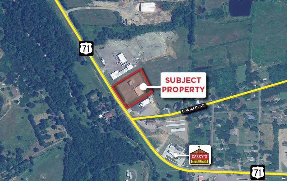 720 HWY 71, Mansfield, AR for lease - Aerial - Image 2 of 15