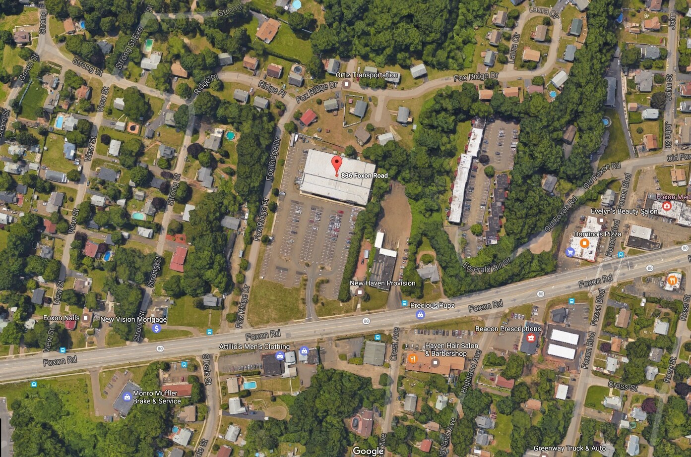 836 Foxon Rd, East Haven, CT for sale Aerial- Image 1 of 1