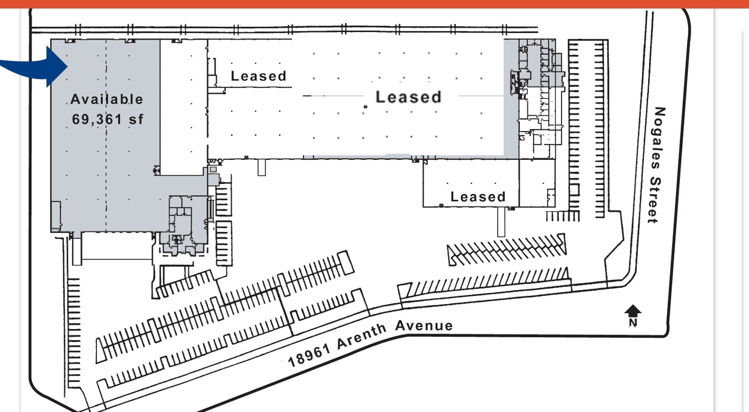 18961-18971 E Arenth Ave, La Puente, CA for lease Floor Plan- Image 1 of 1