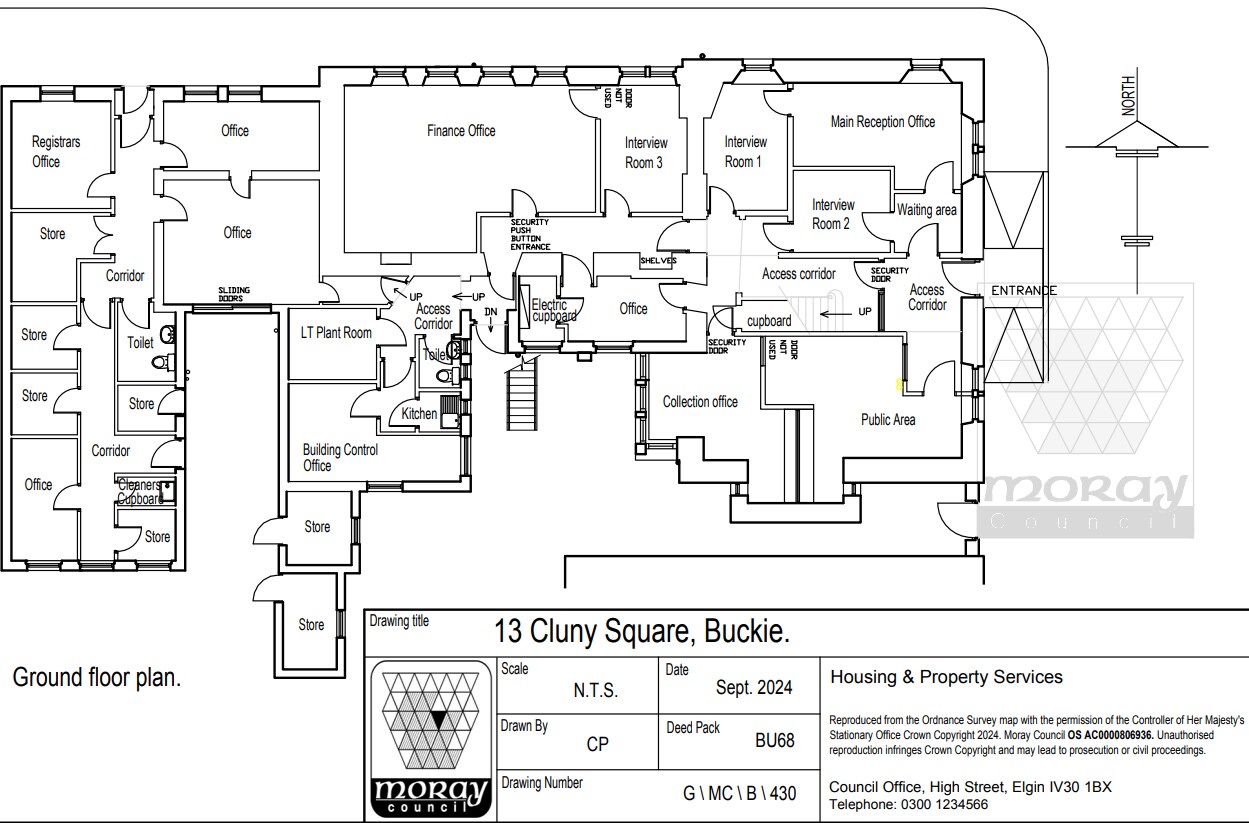 13 Cluny Sq, Buckie for sale Floor Plan- Image 1 of 1