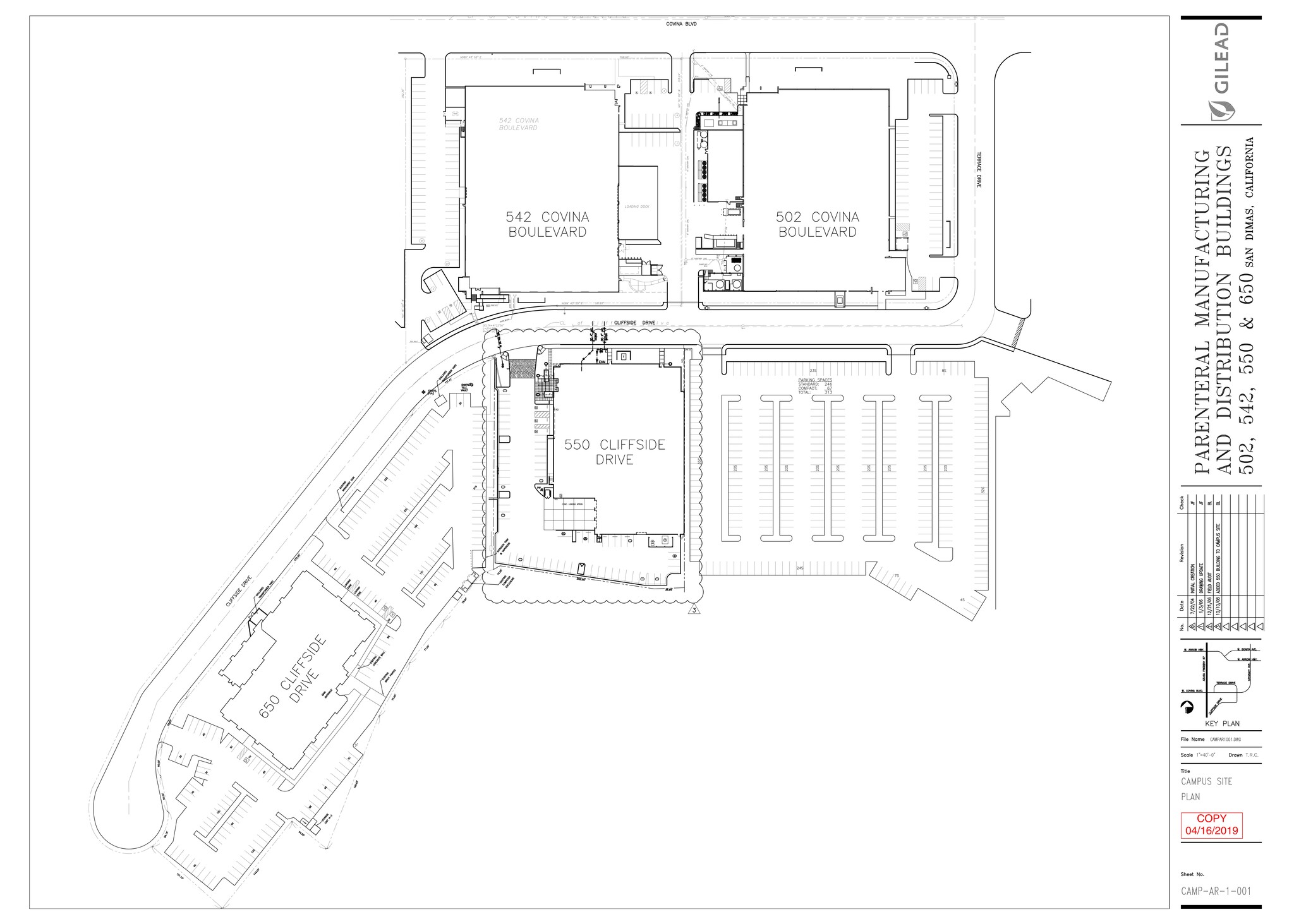 542 W Covina Blvd, San Dimas, CA for lease Site Plan- Image 1 of 1