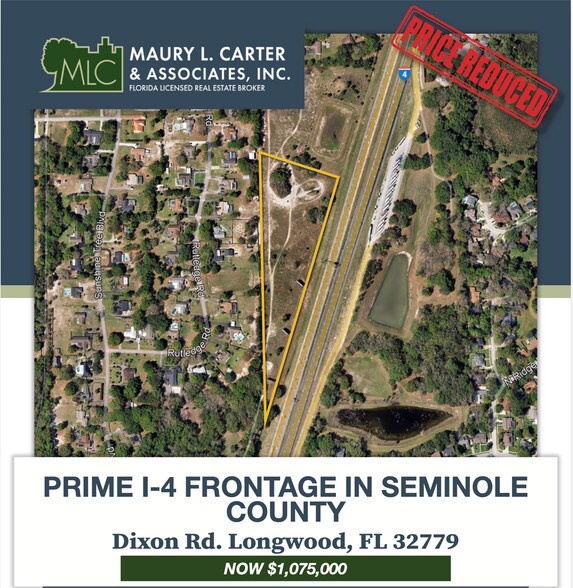 Dixon Rd & Interstate 4, Longwood, FL for sale - Building Photo - Image 2 of 5