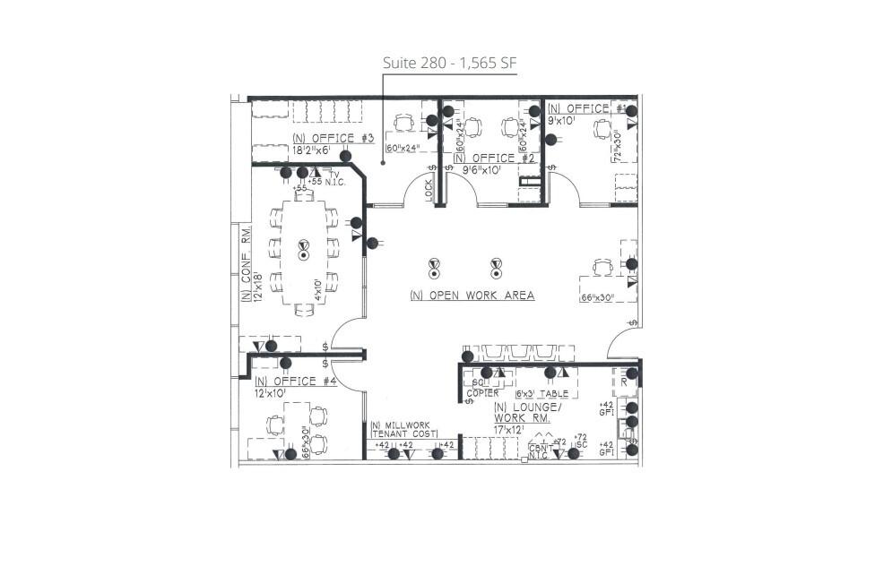 25031-25061 Avenue Stanford, Valencia, CA for lease Floor Plan- Image 1 of 1