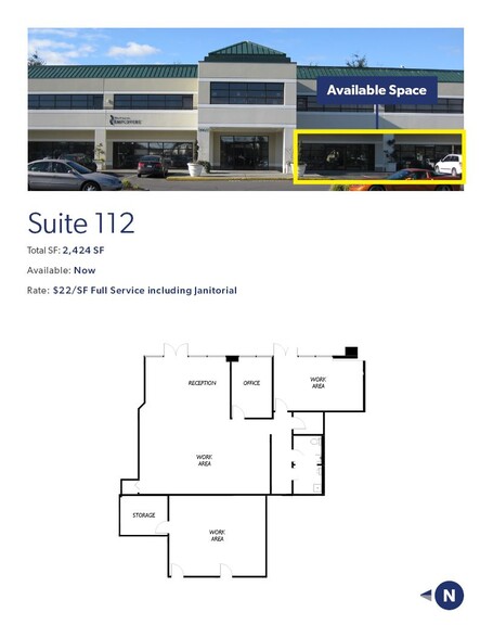 24437 Russell Rd, Kent, WA for lease - Floor Plan - Image 2 of 11