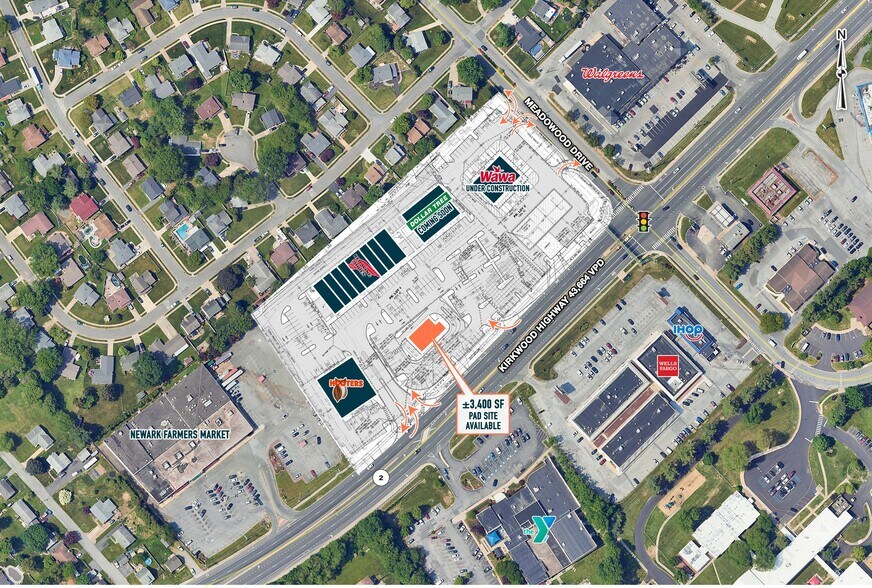 2601 Capitol Trl, Newark, DE for lease - Aerial - Image 2 of 3