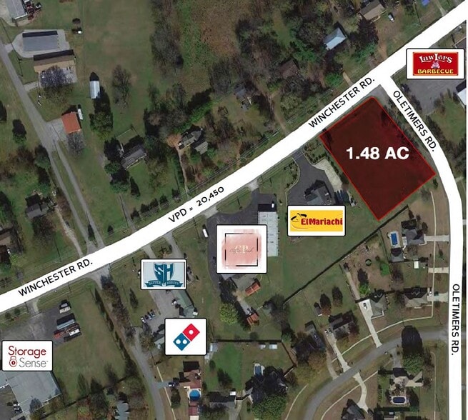 Winchester Rd. & Oletimers Rd., Huntsville, AL 35811 Land for Sale