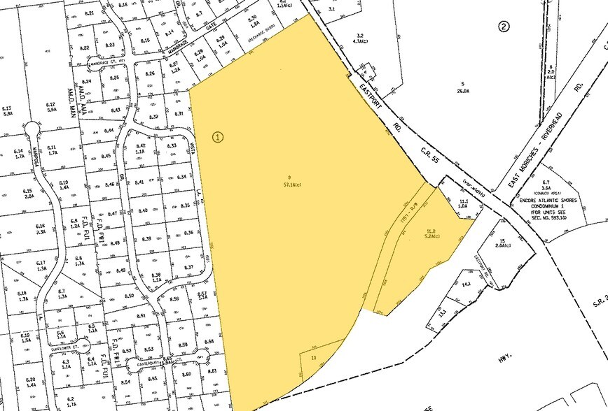 Eastport Manor Rd, Manorville, NY for sale - Plat Map - Image 1 of 1
