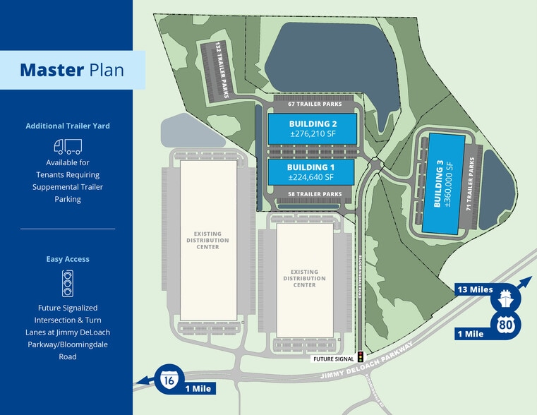 Bloomingdale Rd, Bloomingdale, GA for lease - Site Plan - Image 2 of 8
