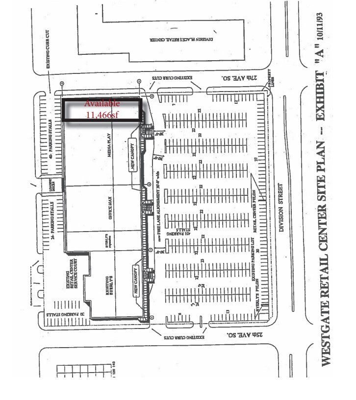 2510 W Division St, Saint Cloud, MN for lease Floor Plan- Image 1 of 1