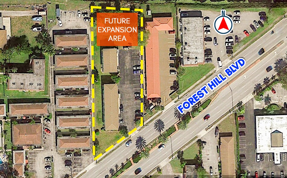 1530 Forest Hill Blvd, West Palm Beach, FL for sale - Aerial - Image 1 of 1