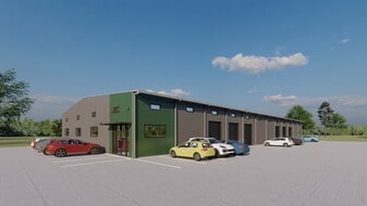10,200 SF Building - 1.2 AC - Road Frontage - Warehouse