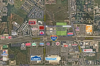 7301 S Santa Fe Ave, Oklahoma City, OK - Aerial map view - Image1