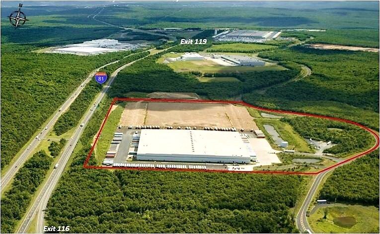 25 Keystone Blvd, Pottsville, PA for lease - Aerial - Image 2 of 7